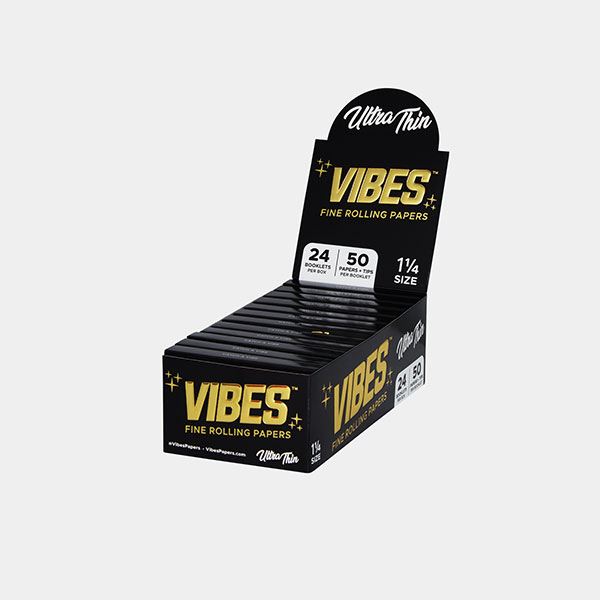 VIBES ULTRA THIN PAPERS 1 1/4 + TIPS 2個セット